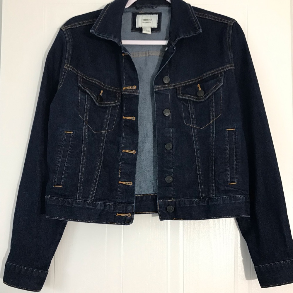 Navy Jean Jacket